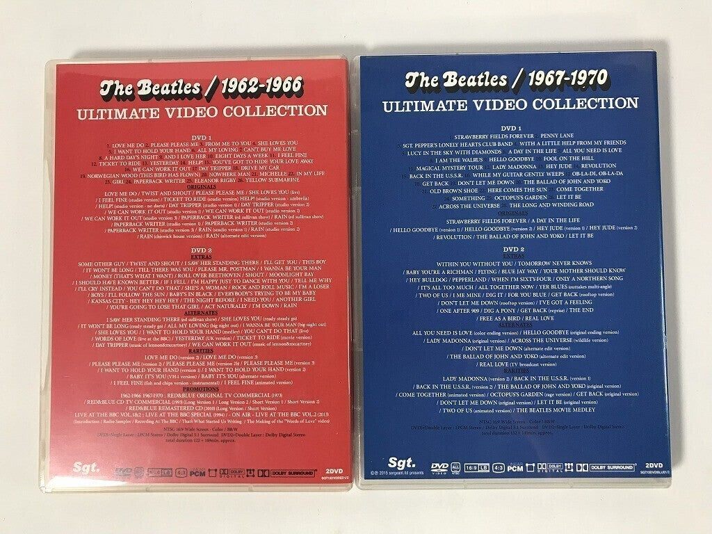 The Beatles Ultimate Video Collection 1962-1966 & 1967-1970 4DVD Set