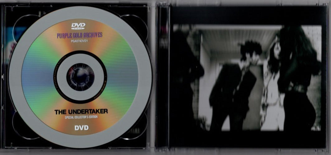 Prince The Undertaker CD & DVD Special Collector's Edition Purple Gold Archive