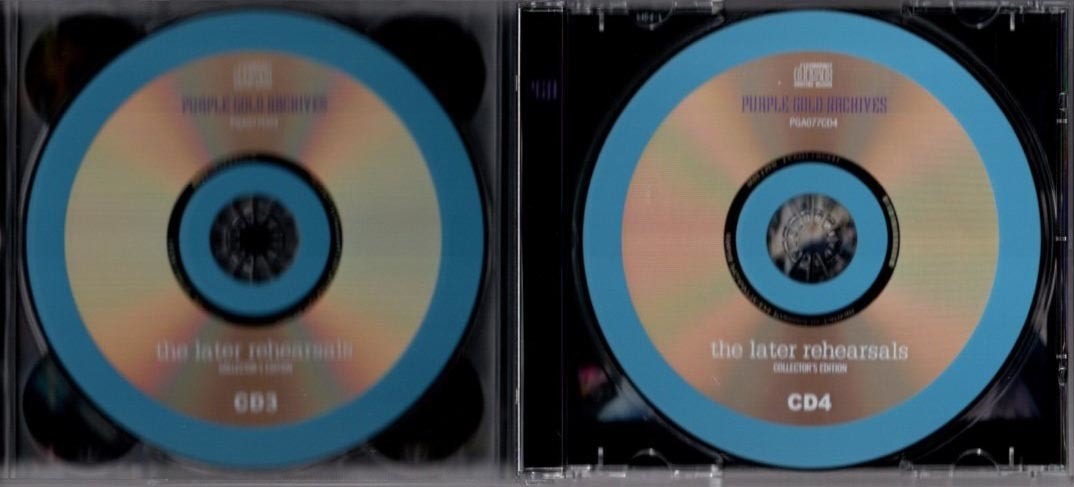 Prince Sign O The Times The Later Rehearsals 4CD Paisley Park Tour Rehearsals 1987