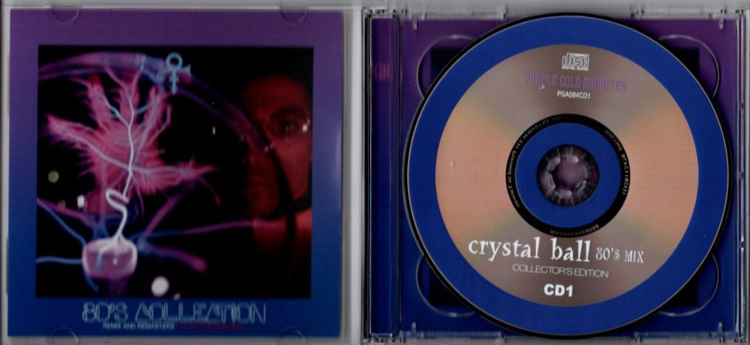 PRINCE / CRYSTAL BALL 80's COLLECTION & 90's SELECTION 4 CD Set