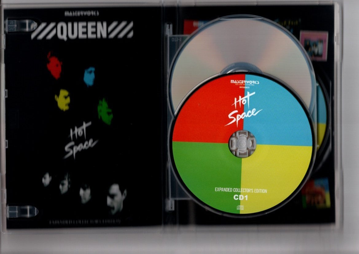 Queen Hot Space Expanded Collector's Edition 2CD+1DVD Masterworks