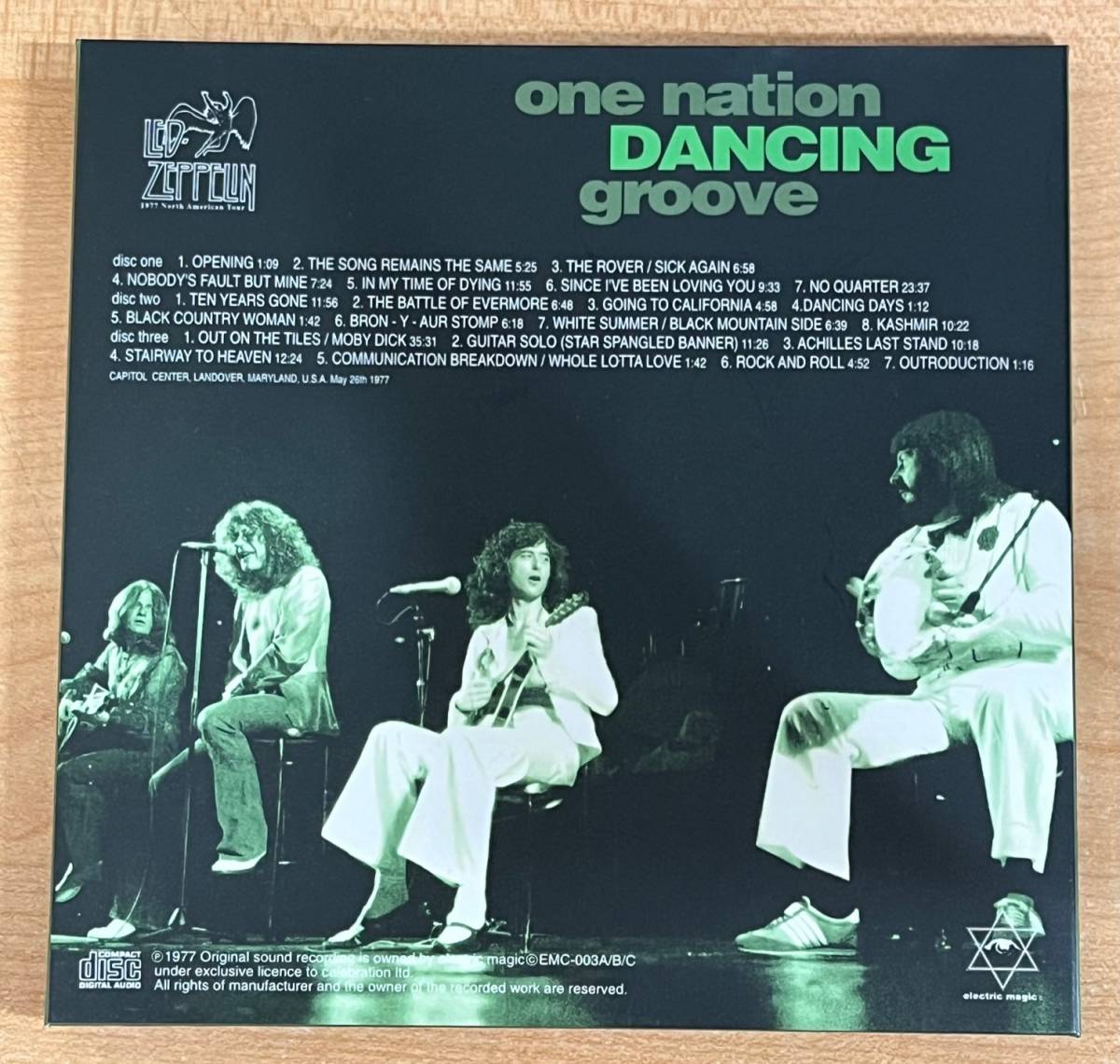 LED ZEPPELIN / ONE NATION DANCING GROOVE (3CD)