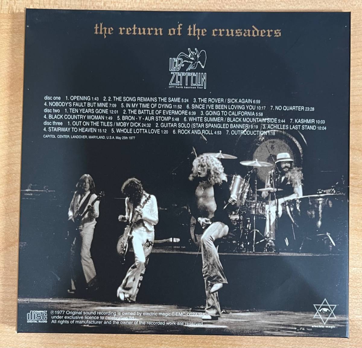 LED ZEPPELIN / THE RETURN OF THE CRUSADERS (3CD)