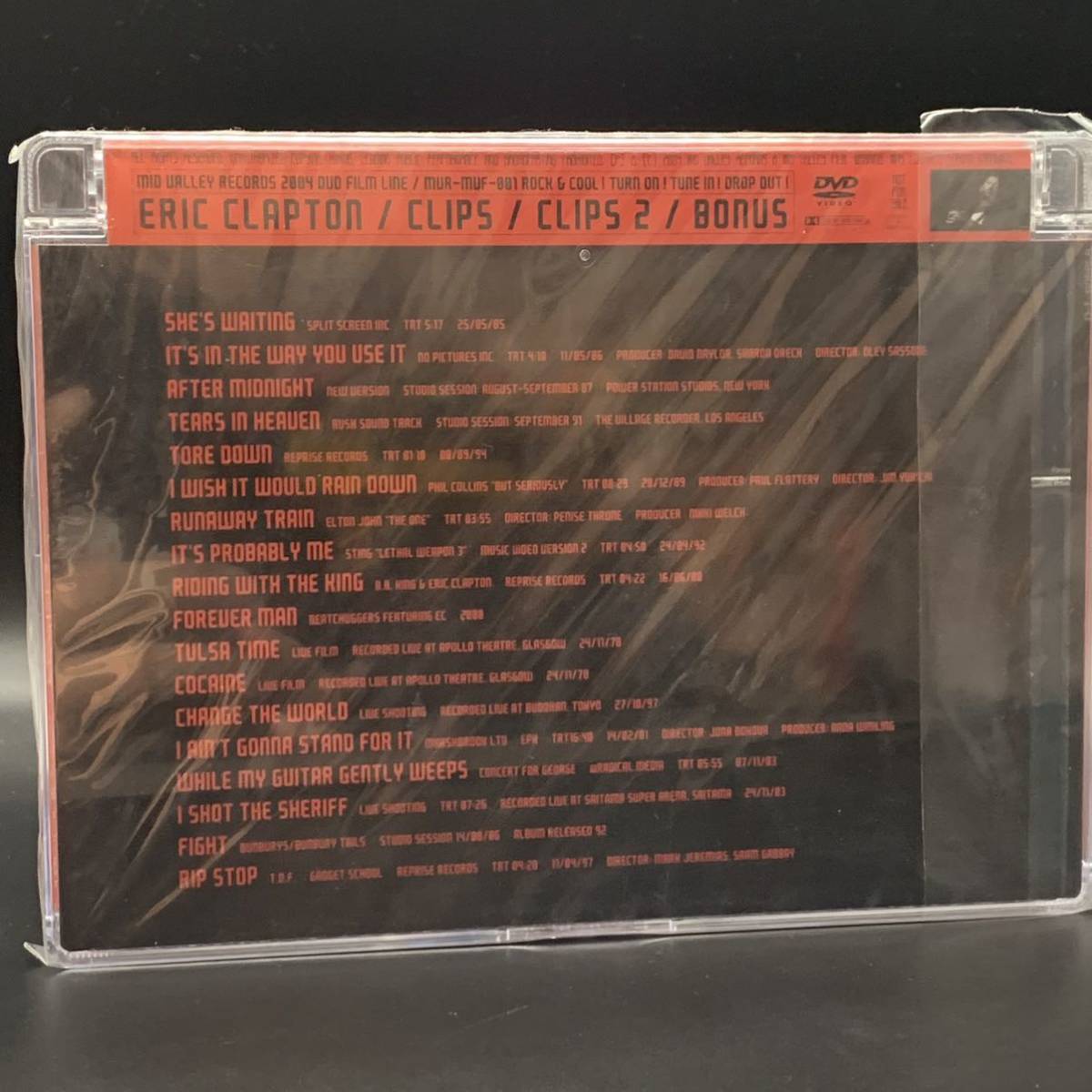 ERIC CLAPTON / CLIPS (1DVD)