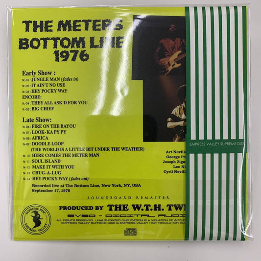 THE METERS / BOTTOM LINE 1976 (CD)
