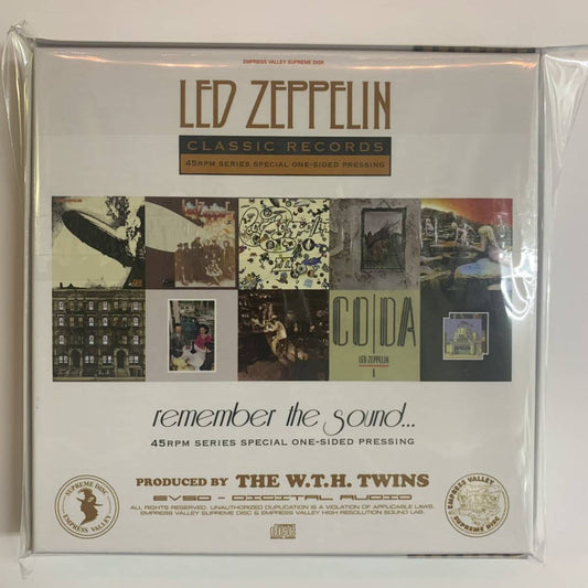 Led Zeppelin / Classic Records 45 RPM One Side Pressing 12CD Box Empress Valley