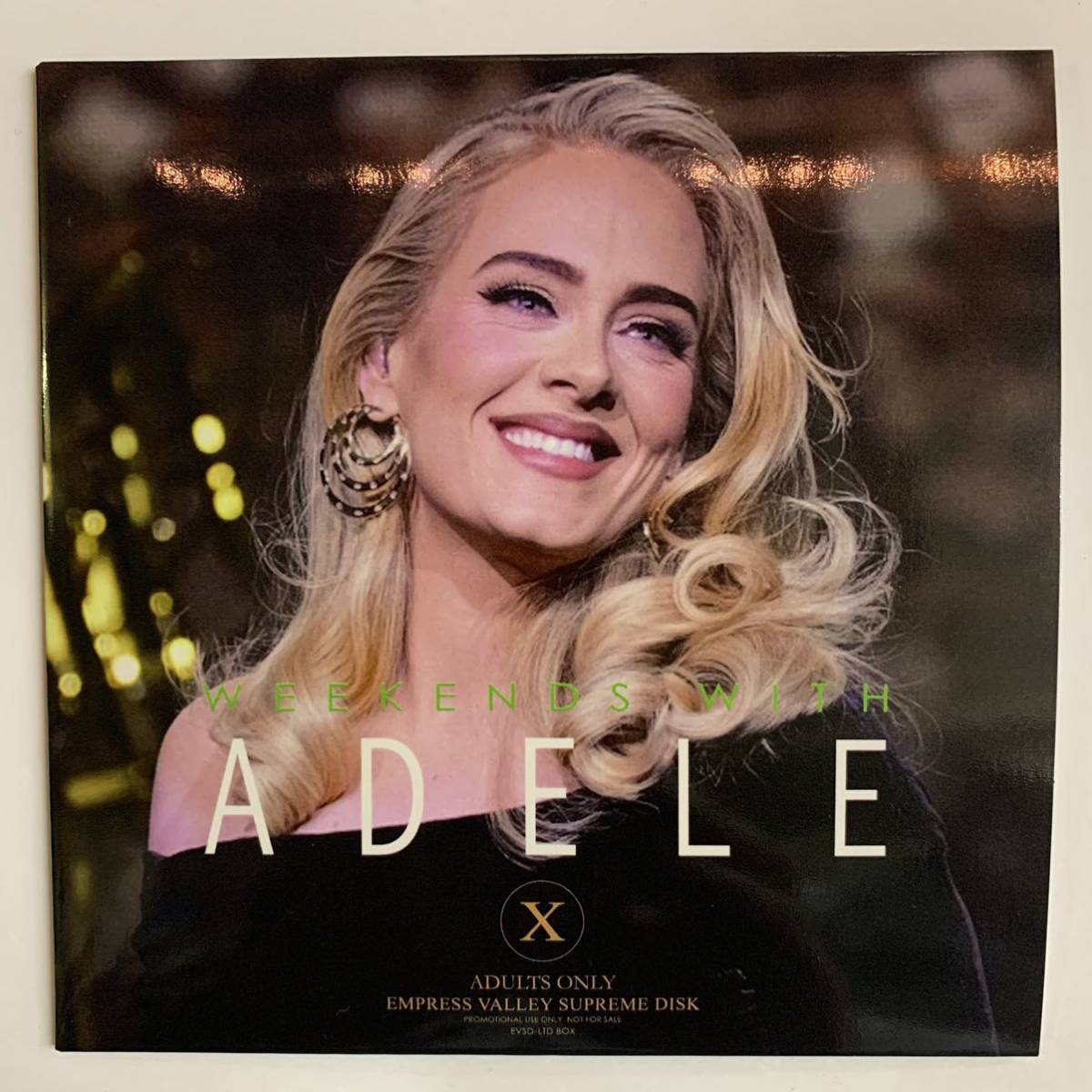 ADELE / WEEKENDS WITH ADELE Million Dollar Smile (2CD) IEM sound board 2023