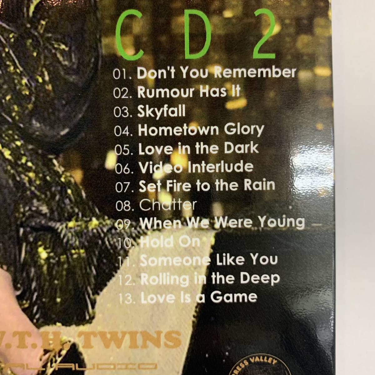 ADELE / WEEKENDS WITH ADELE Million Dollar Smile (2CD) IEM sound board 2023