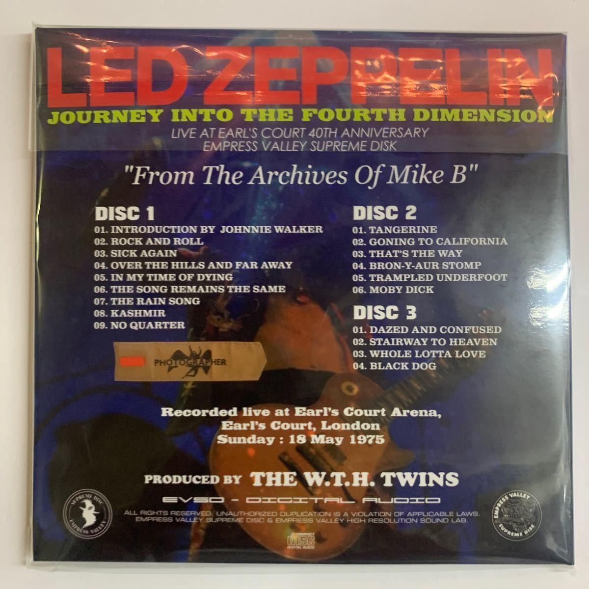 LED ZEPPELIN / RED DEVIL 5CD Box Empress Valley