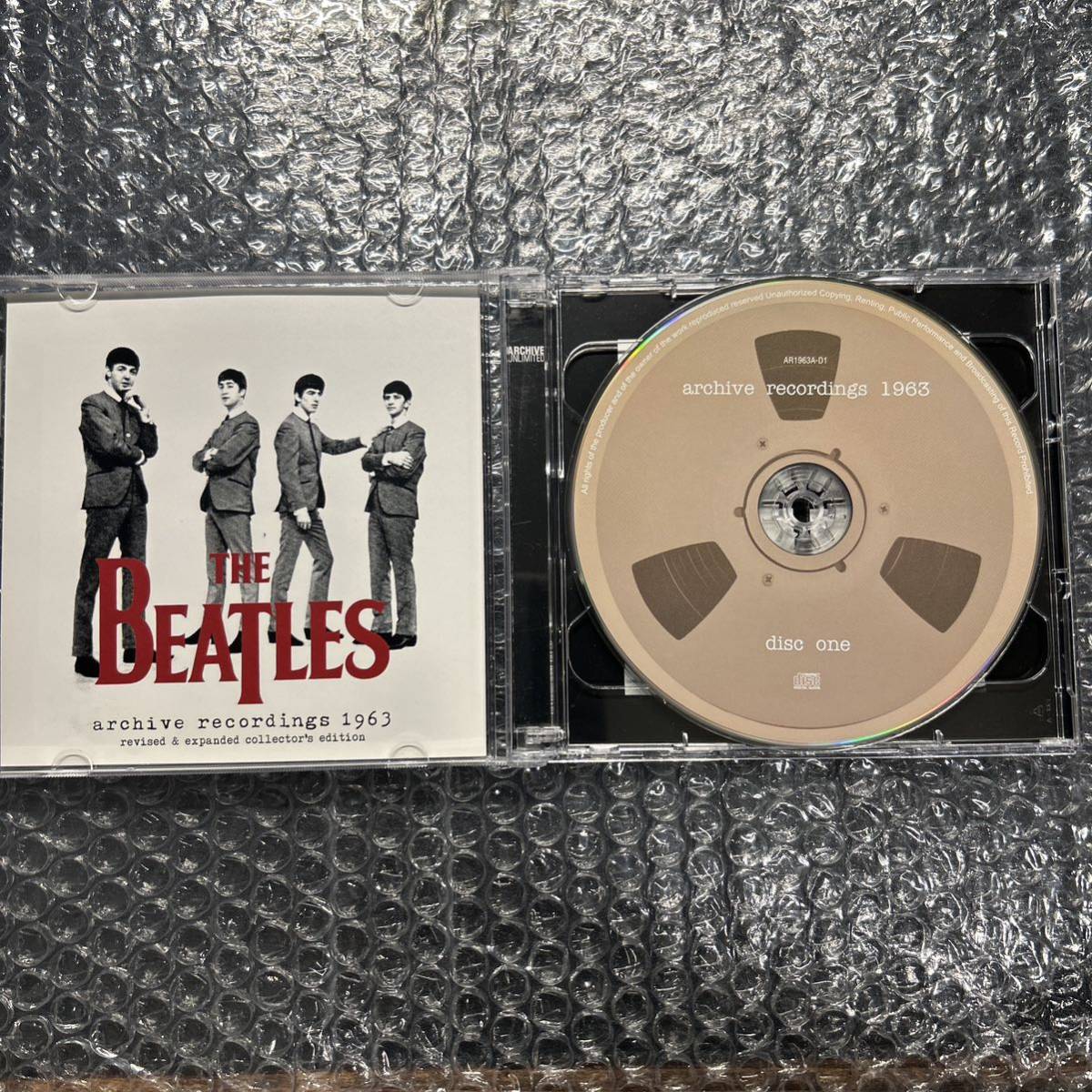 The Beatles / Archive Recordings 1963 Collector's Edition 2CD Factory Silver Discs