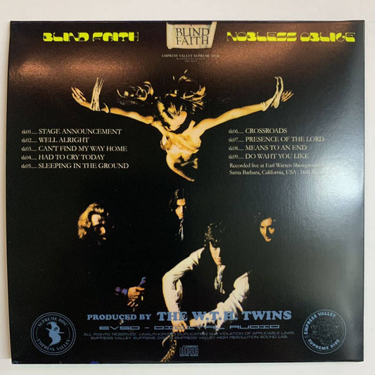 BLIND FAITH / NOBLESS OBLIGE (1CD) Empress Valley