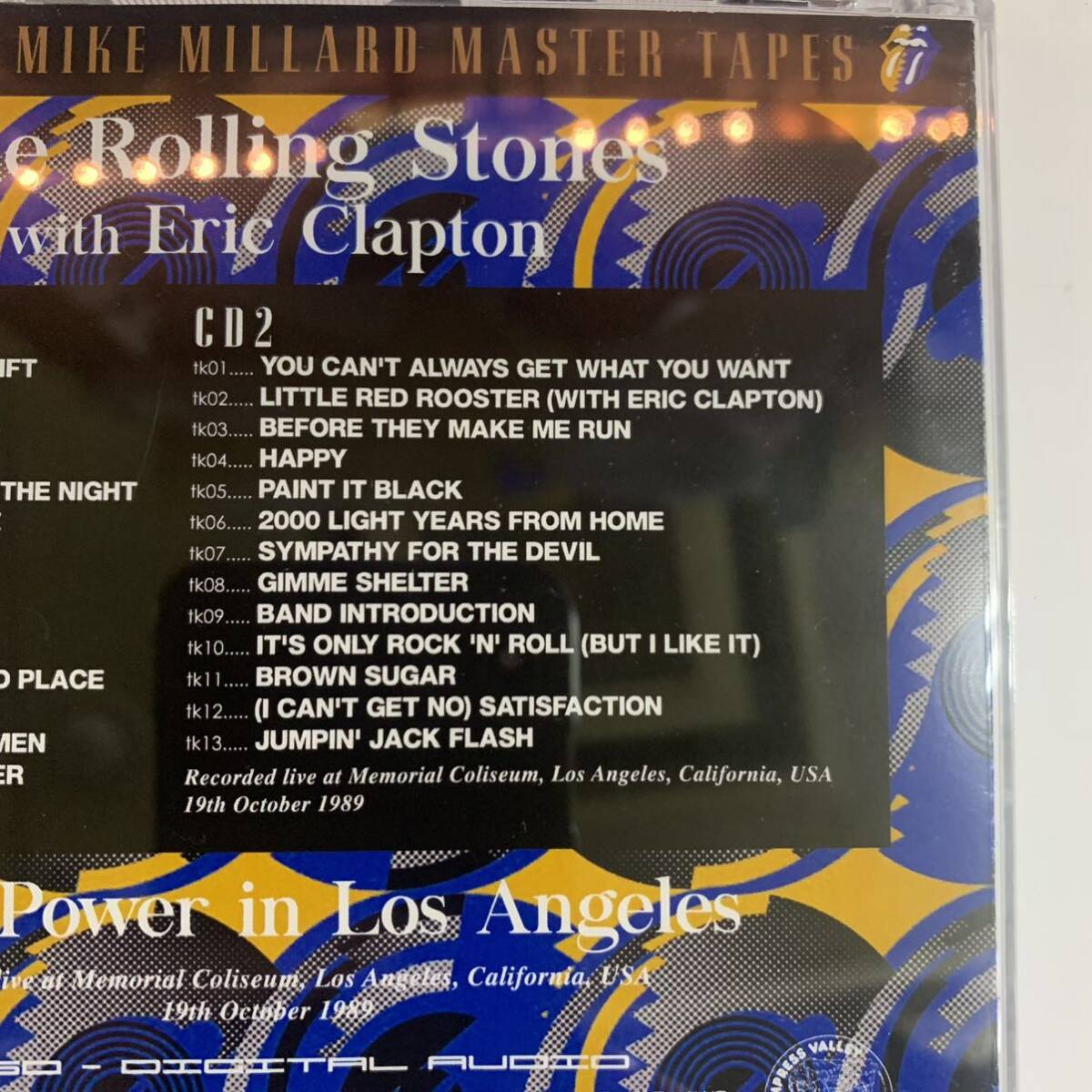 THE ROLLING STONES with ERIC CLAPTON / BLUES POWER IN LOS ANGELES (2CD)