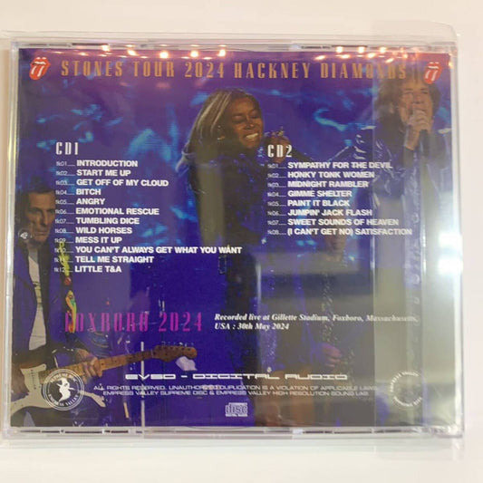 LOS ROLLING STONES / FOXBORO 2024 (2 CD)