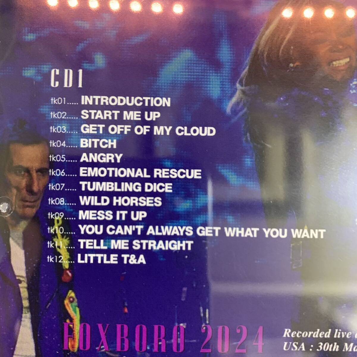 LOS ROLLING STONES / FOXBORO 2024 (2 CD)