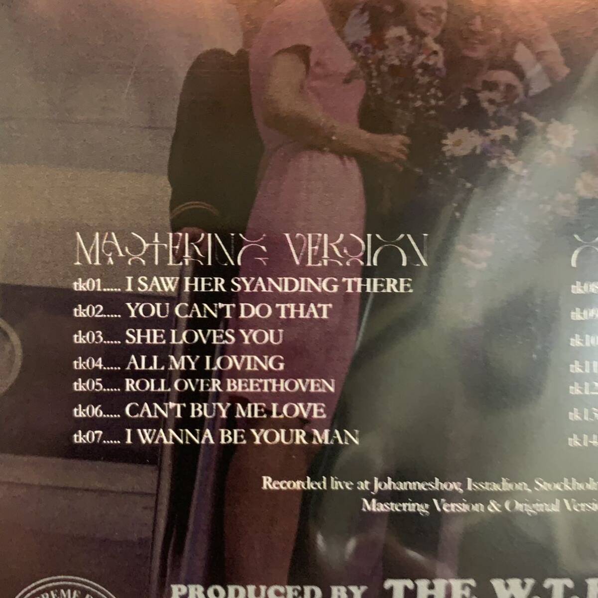 THE BEATLES / AT JOHANNESHOV Recorded live at Johanneshov, Istadion, Stockholm 28th July 1964 (1CD)