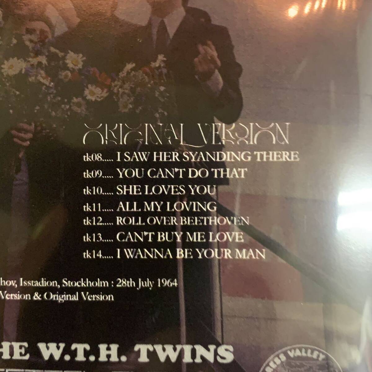 THE BEATLES / AT JOHANNESHOV Recorded live at Johanneshov, Istadion, Stockholm 28th July 1964 (1CD)