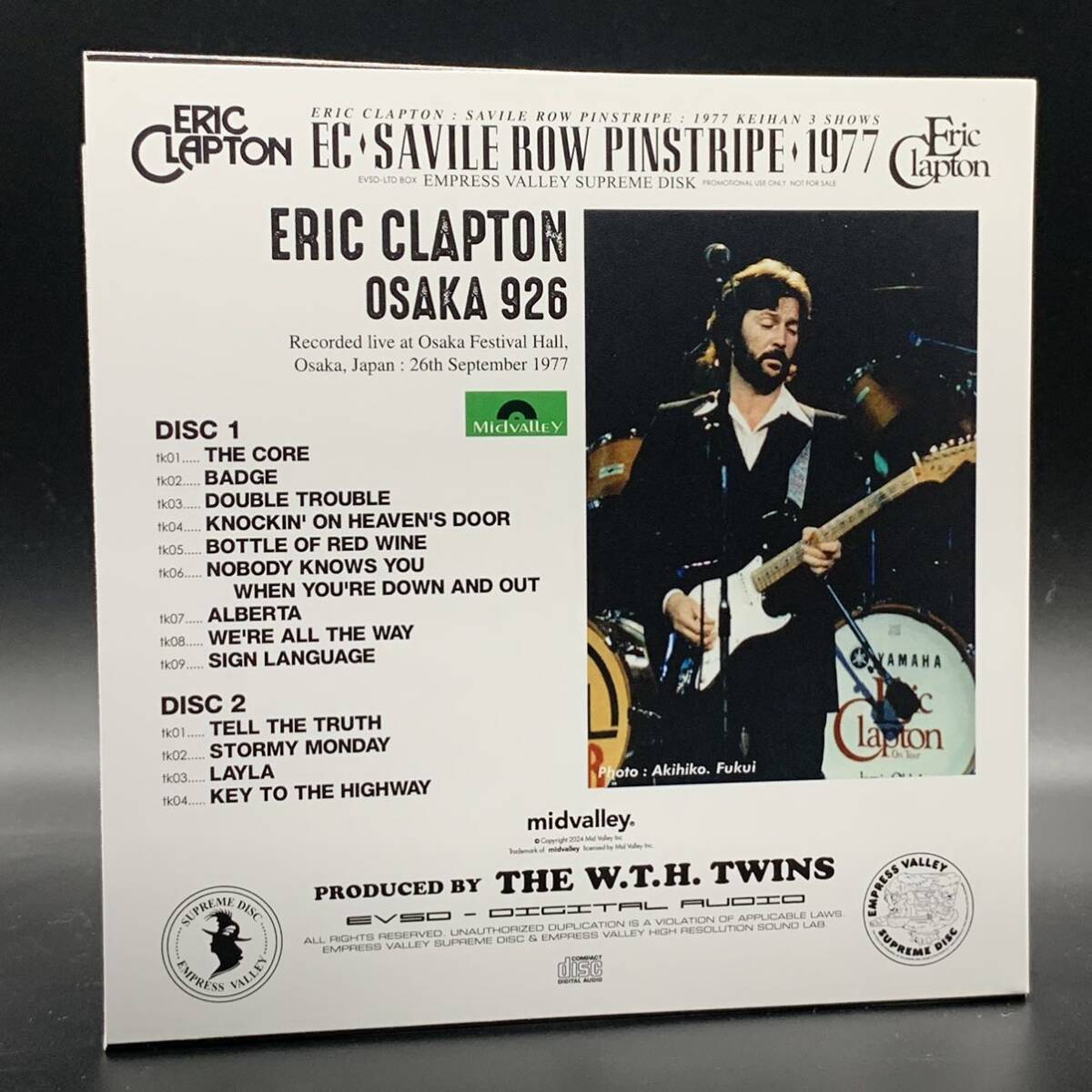 ERIC CLAPTON / SAVILE ROW PINSTRIPE (6CD BOX with Booklet)