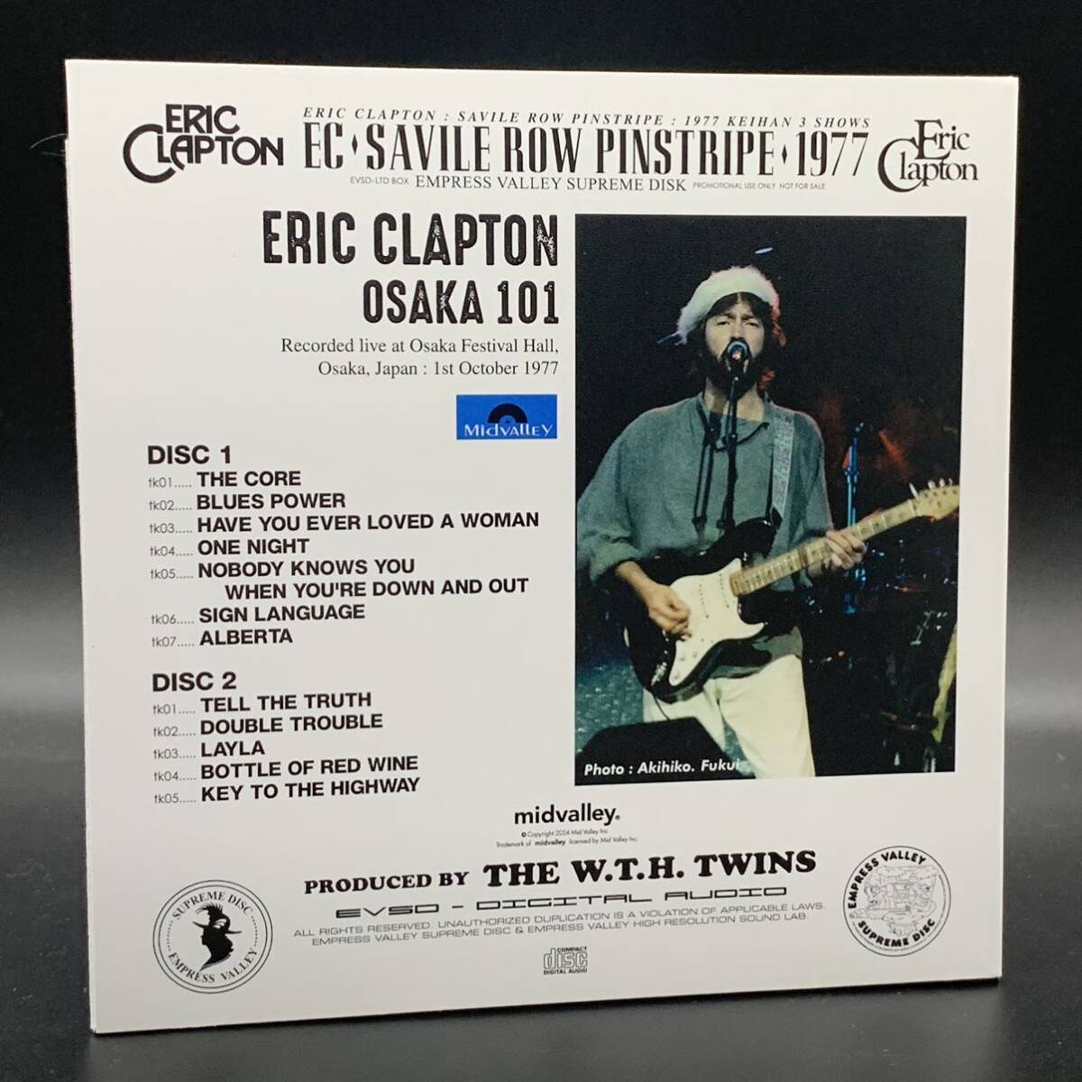 ERIC CLAPTON / SAVILE ROW PINSTRIPE (6CD BOX with Booklet)