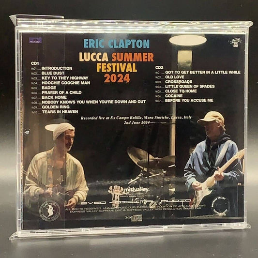 ERIC CLAPTON / FESTIVAL DE VERANO DE LUCCA 2024 (2 CD)