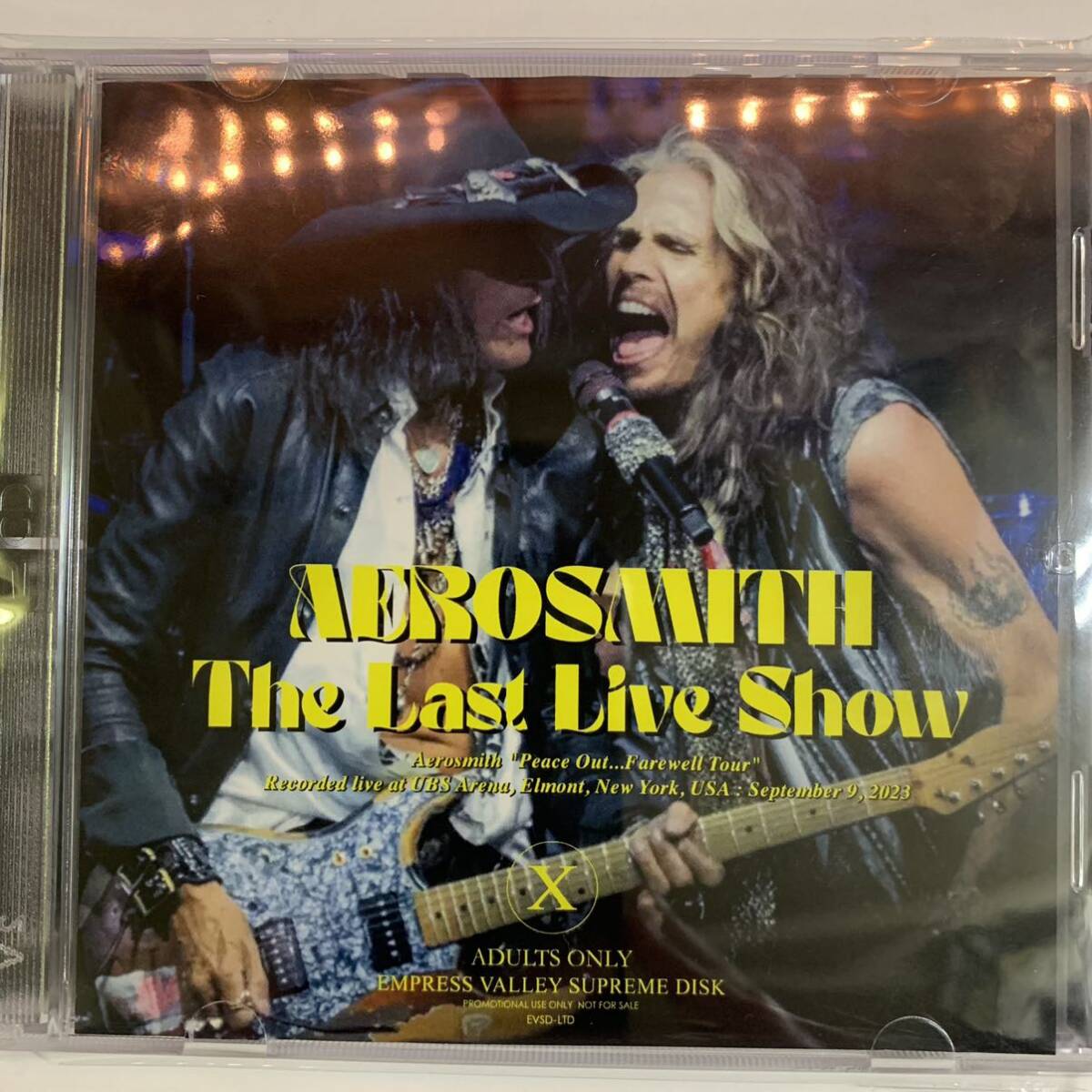AEROSMITH / THE LAST LIVE SHOW 2CD September 9, 2023 in Elmont