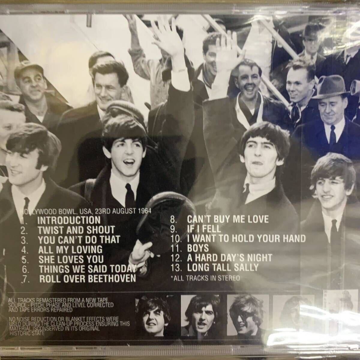 THE BEATLES / LIVE AT THE HOLLYWOOD BOWL REMASTERED FROM ORIGINAL TAPE SOURCE (CD)