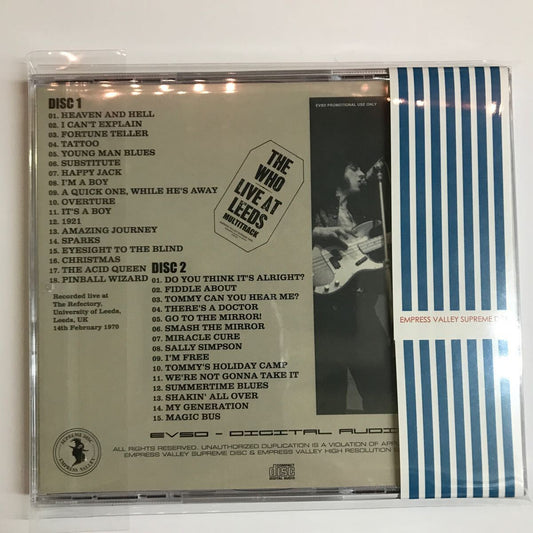 THE WHO / LIVE AT LEEDS Complete Multitrack SBD (2CD)