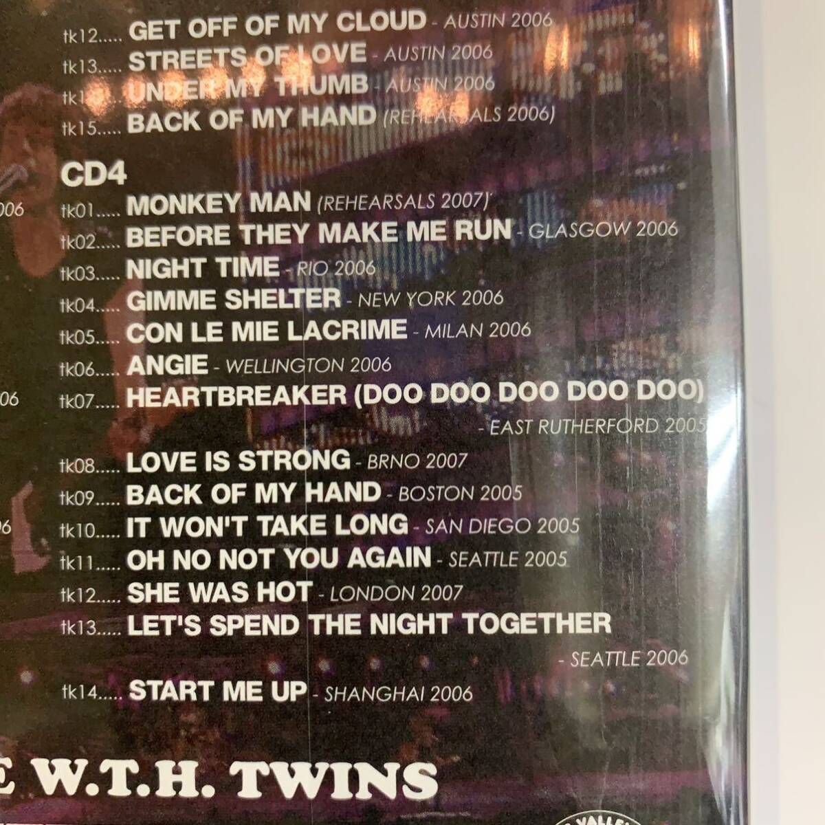 THE ROLLING STONES / A BIGGER BANG SOUNDBOARD 2005-2007 captain acid remaster (4CD)