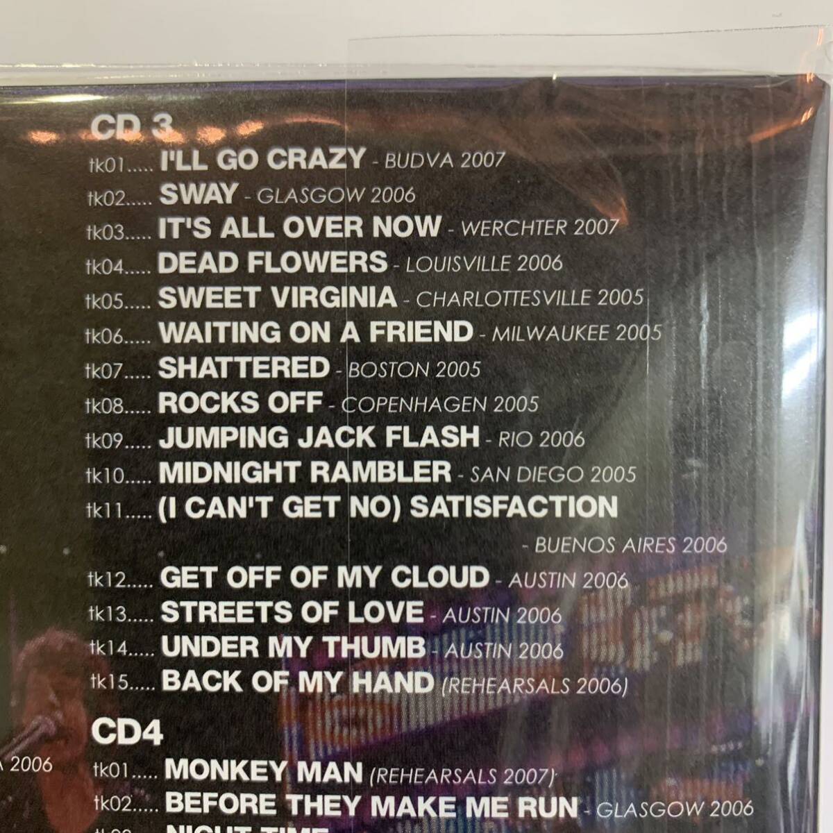 THE ROLLING STONES / A BIGGER BANG SOUNDBOARD 2005-2007 captain acid remaster (4CD)