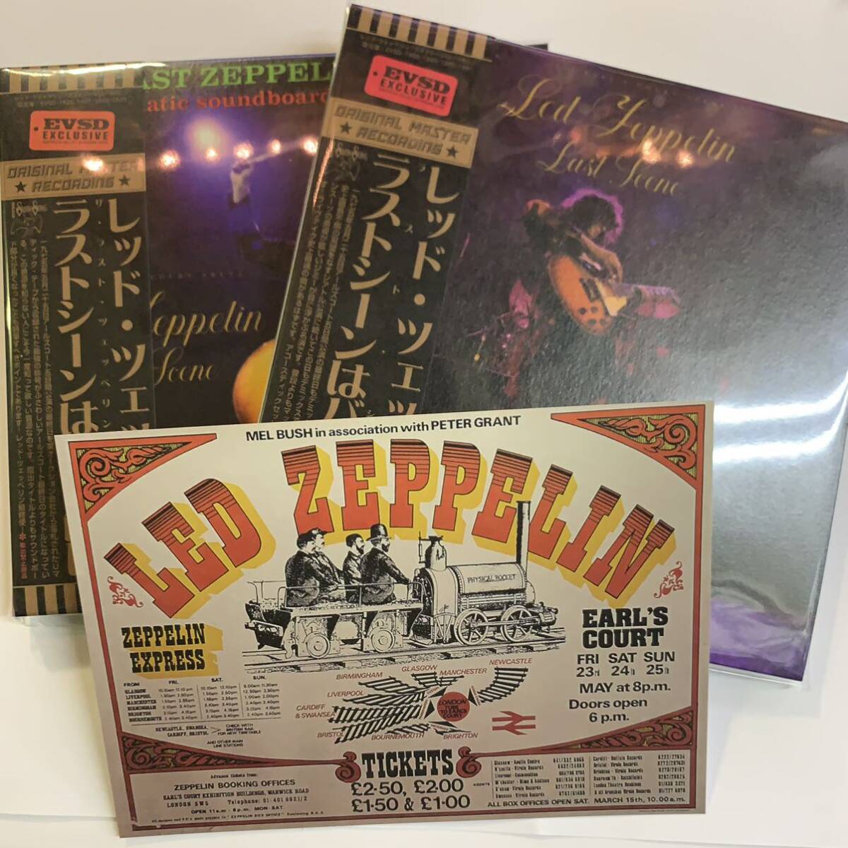 LED ZEPPELIN / LA ÚLTIMA ESCENA Caja de 8 CD Empress Valley