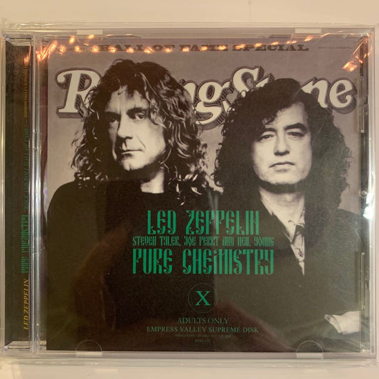 LED ZEPPELIN, STEVEN TYLER, JOE PERRY & NEIL YOUNG / PURE CHEMISTRY Hall Of Fame Special 1995 1CD Soundboard