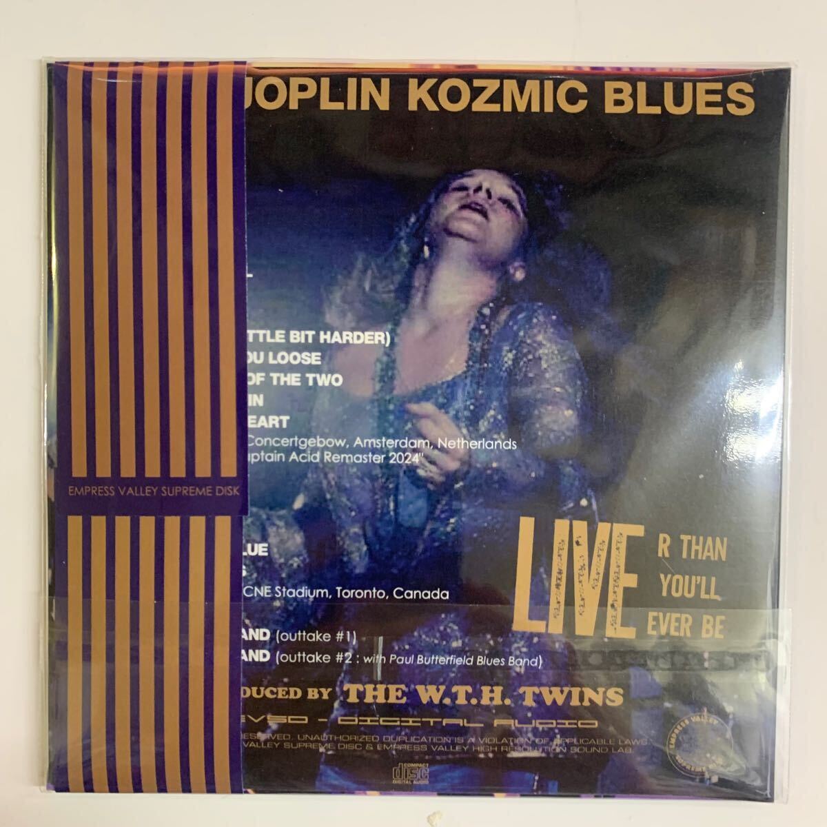 JANIS JOPLIN / KOZMIC BLUES Liver Than You’ll Ever Be Promo Limited Version (1CD)