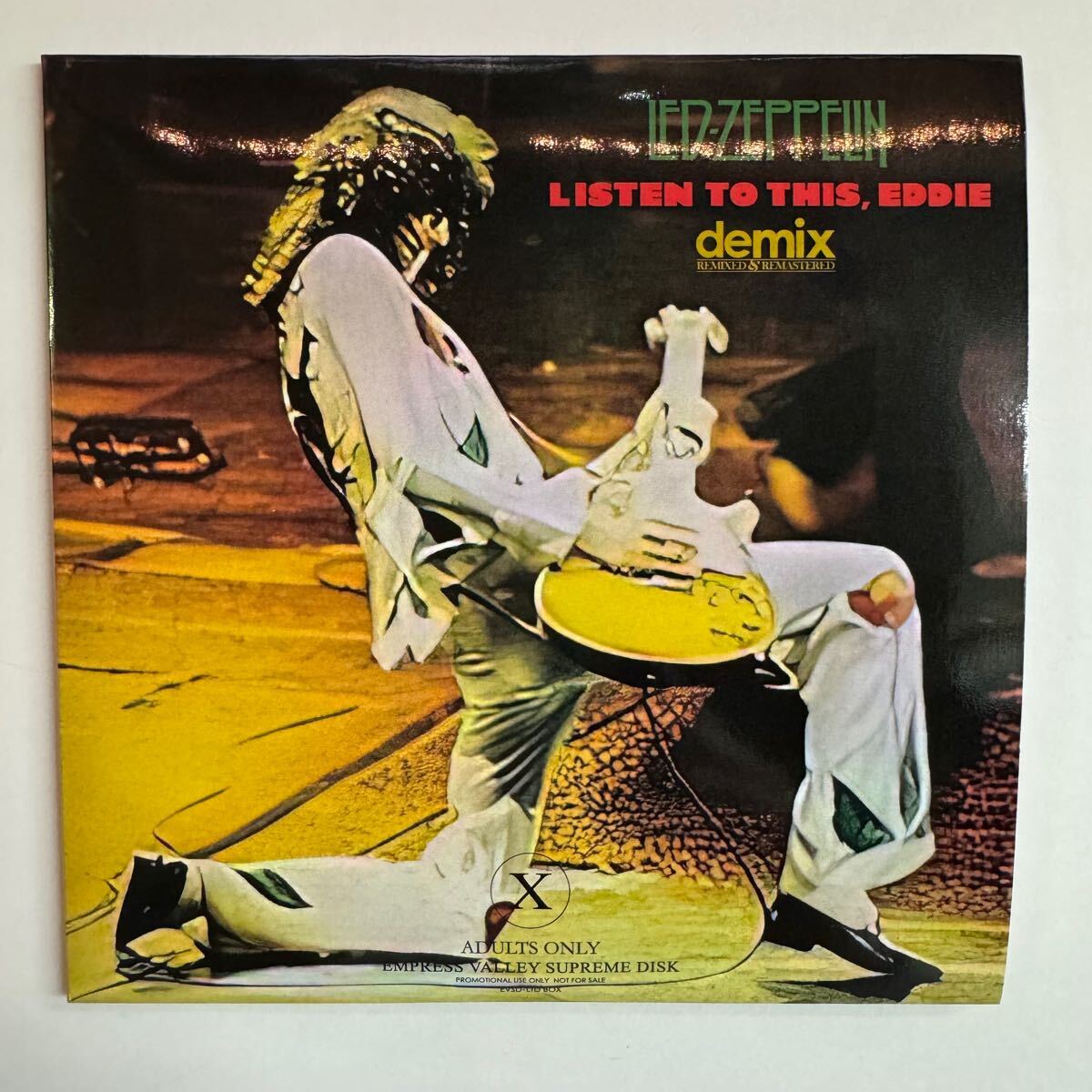 LED ZEPPELIN / LISTEN TO THIS, EDDIE “DEMIX” Pro Use Only Cover (3CD)