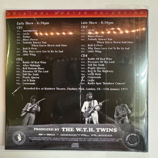 ERIC CLAPTON & THE PALPITATIONS / RAINBOW CONCERT (4CD)