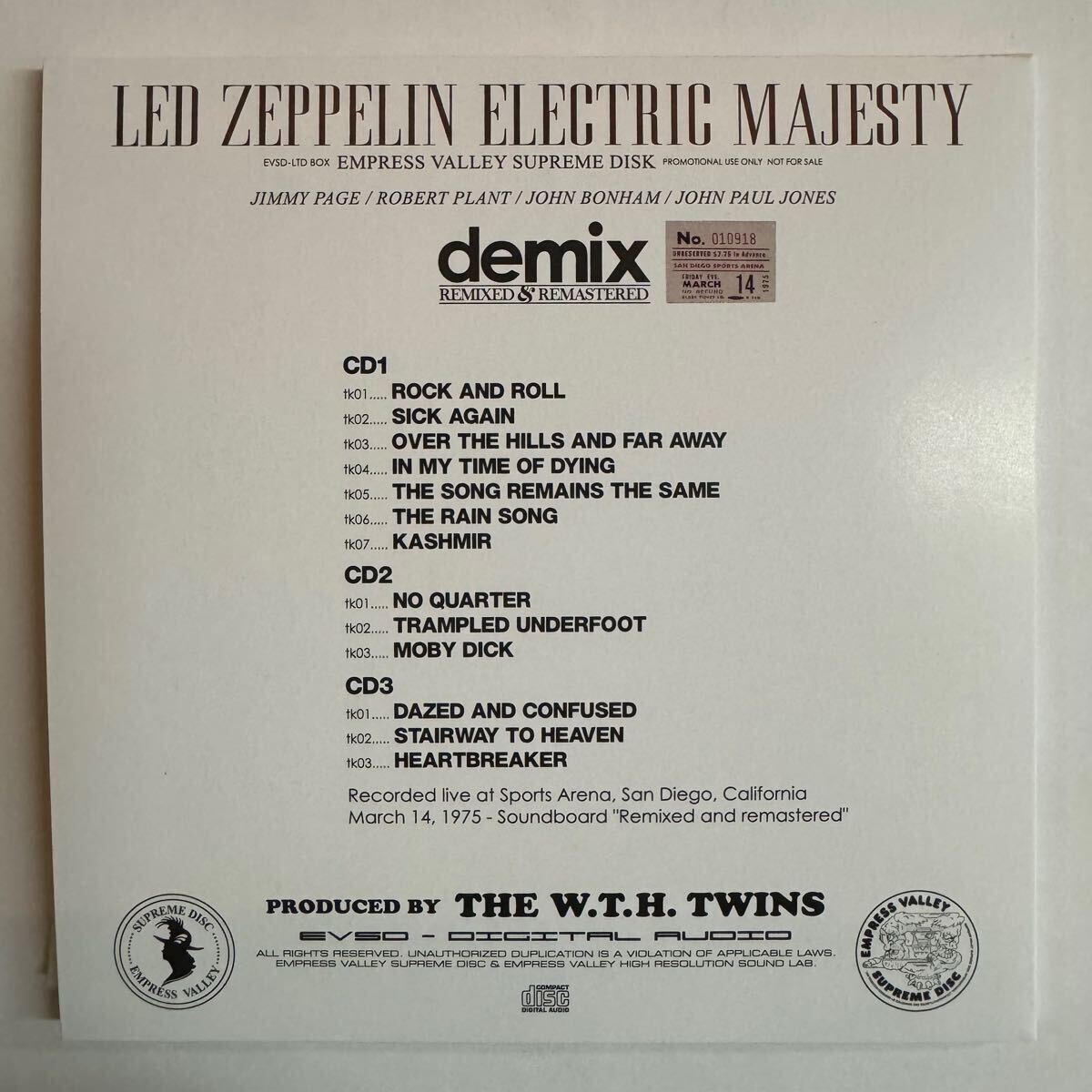 LED ZEPPELIN / ELECTRIC MAJESTY (8CD BOX)