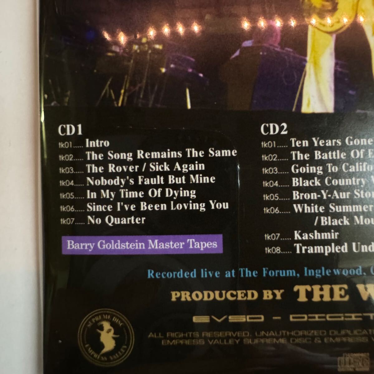 LED ZEPPELIN / MYSTIC FLIGHT (3CD) Empress Valley Supreme Disk