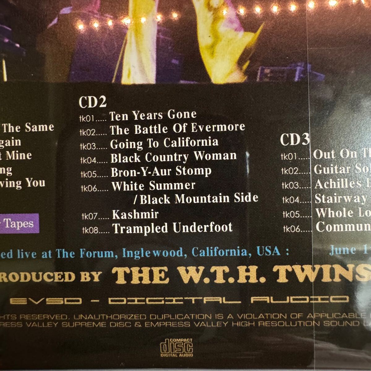 LED ZEPPELIN / MYSTIC FLIGHT (3CD) Empress Valley Supreme Disk