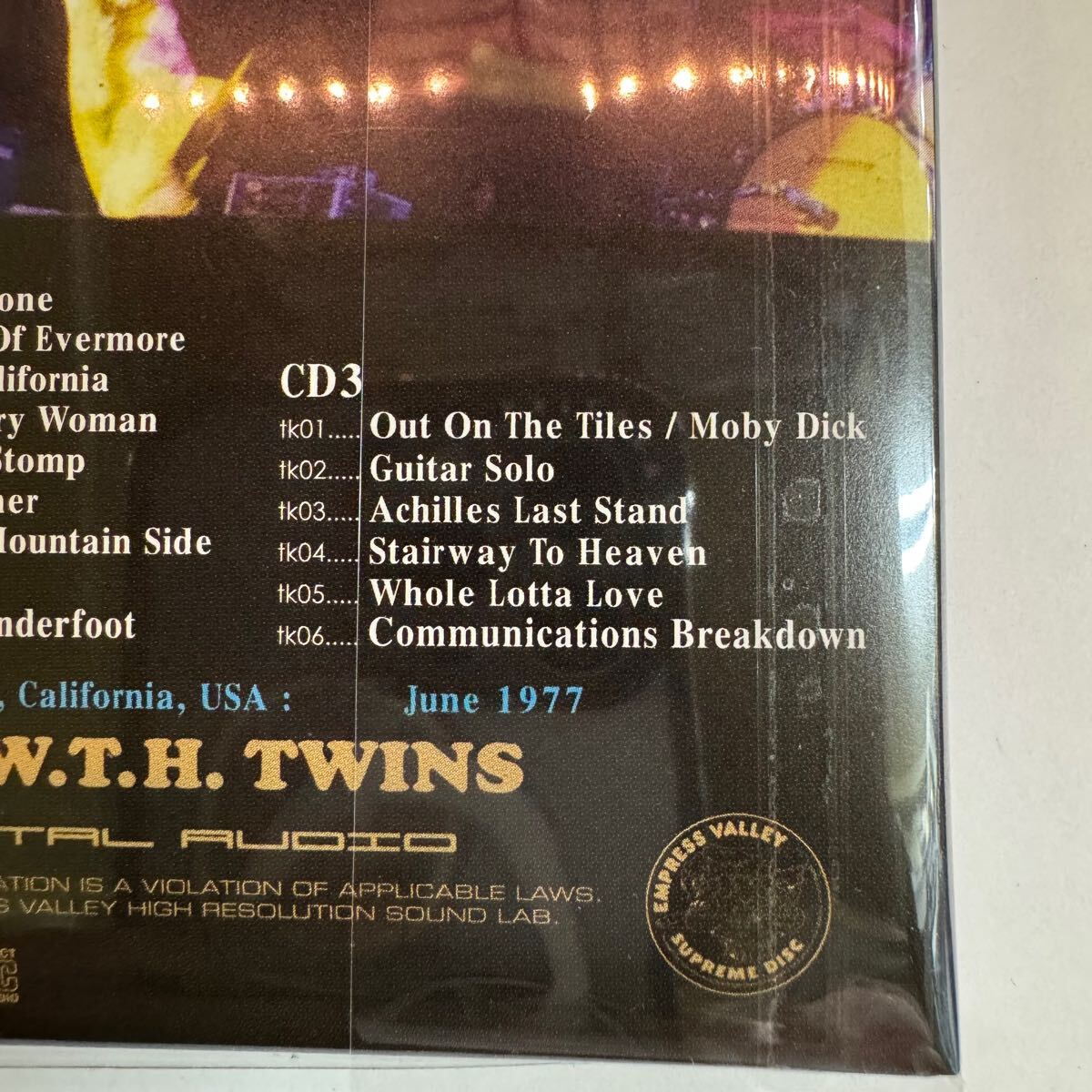 LED ZEPPELIN / MYSTIC FLIGHT (3CD) Empress Valley Supreme Disk