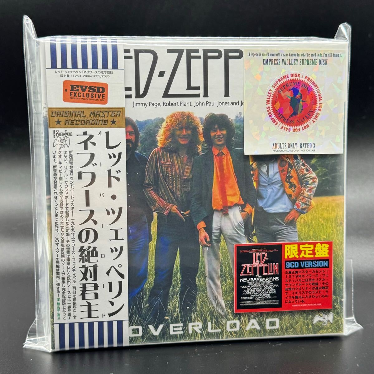LED ZEPPELIN / OVERLOAD Knebworth 1979 (9CD BOX)