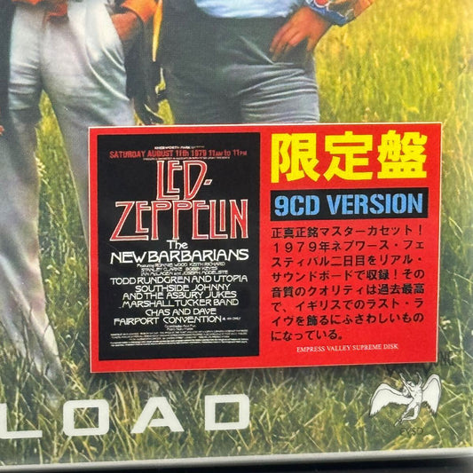 LED ZEPPELIN / OVERLOAD Knebworth 1979 (9CD BOX)