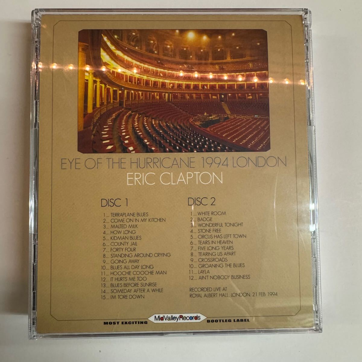 ERIC CLAPTON / EL OJO DEL HURACÁN (2 CD)