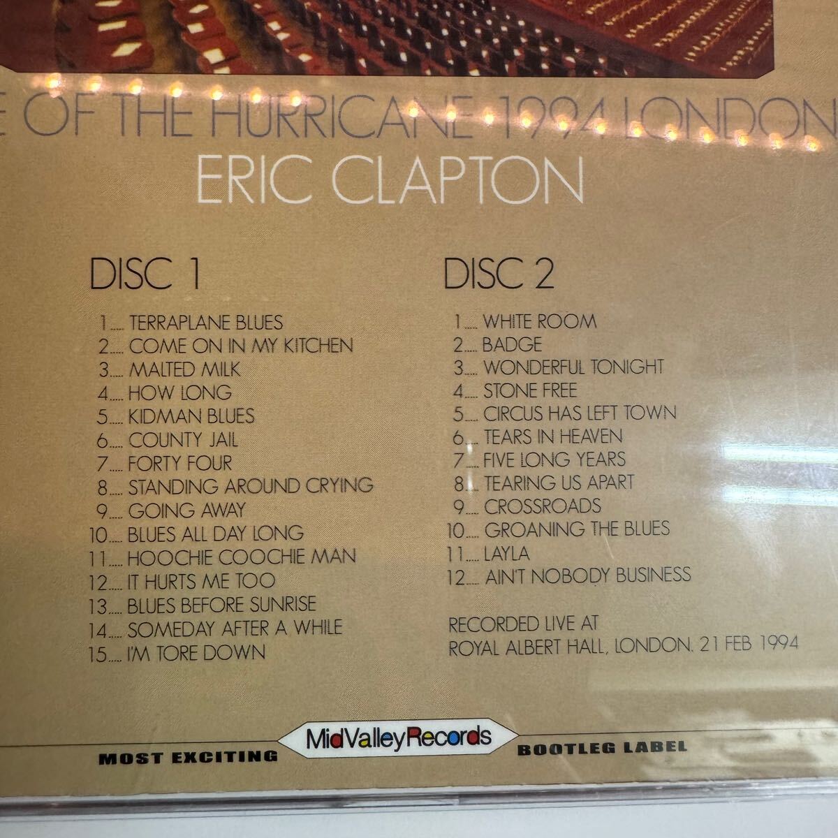 ERIC CLAPTON / EL OJO DEL HURACÁN (2 CD)