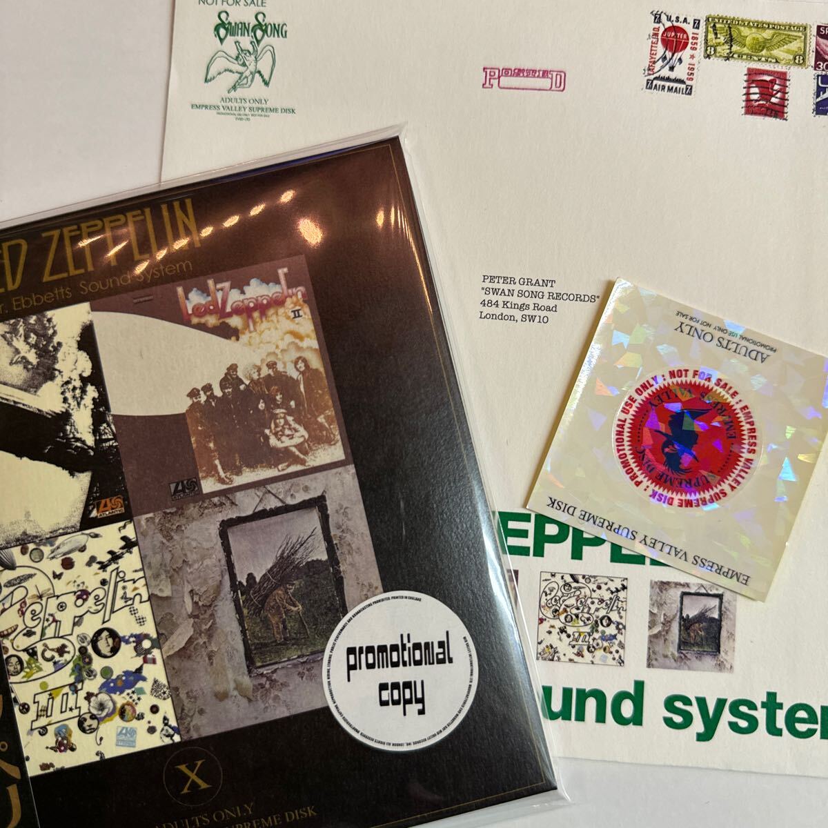 LED ZEPPELIN / OUR FIRST FOUR Dr. Ebbetts Sound System (2CD)