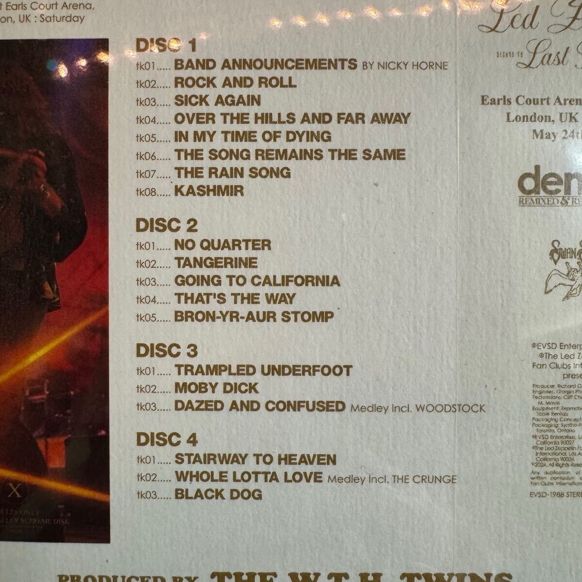 LED ZEPPELIN / SECOND TO LAST SCENE (4CD)