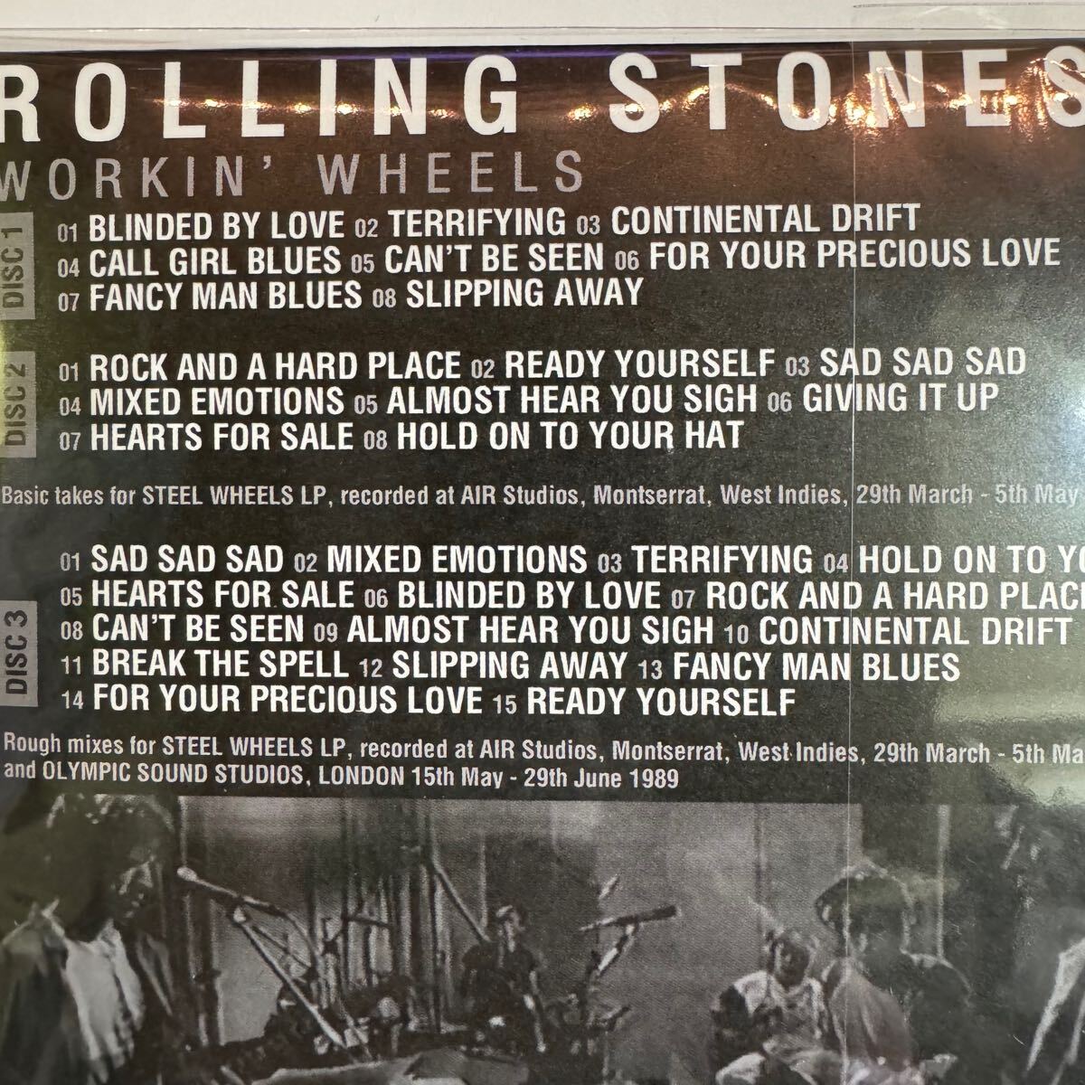 THE ROLLING STONES / WORKIN' WHEELS captain acid remaster (3CD)