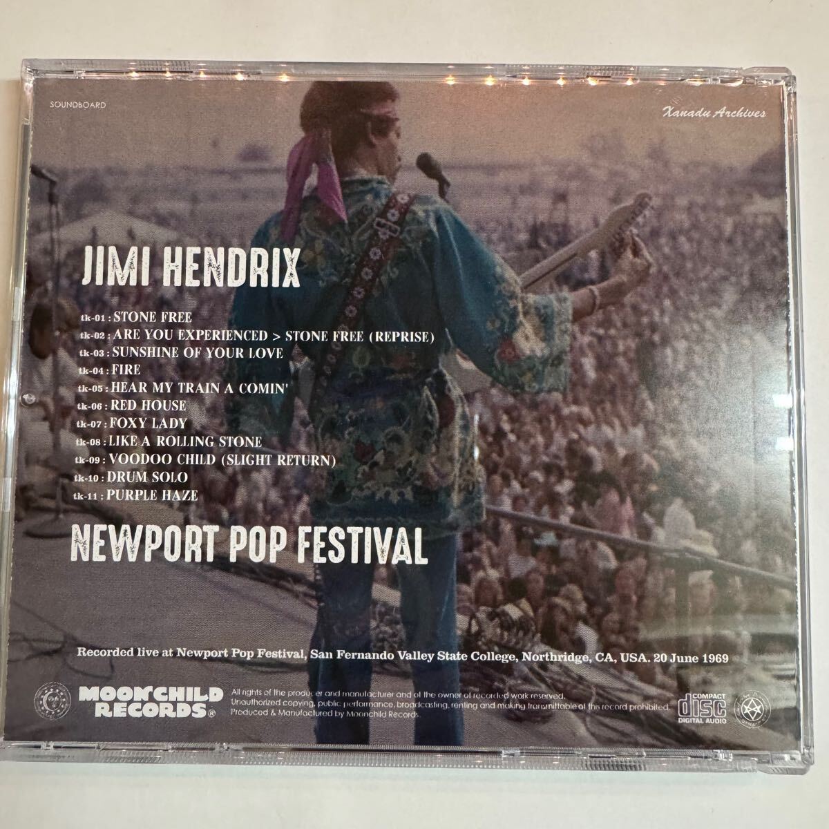 JIMI HENDRIX / FESTIVAL POP DE NEWPORT (1 CD)
