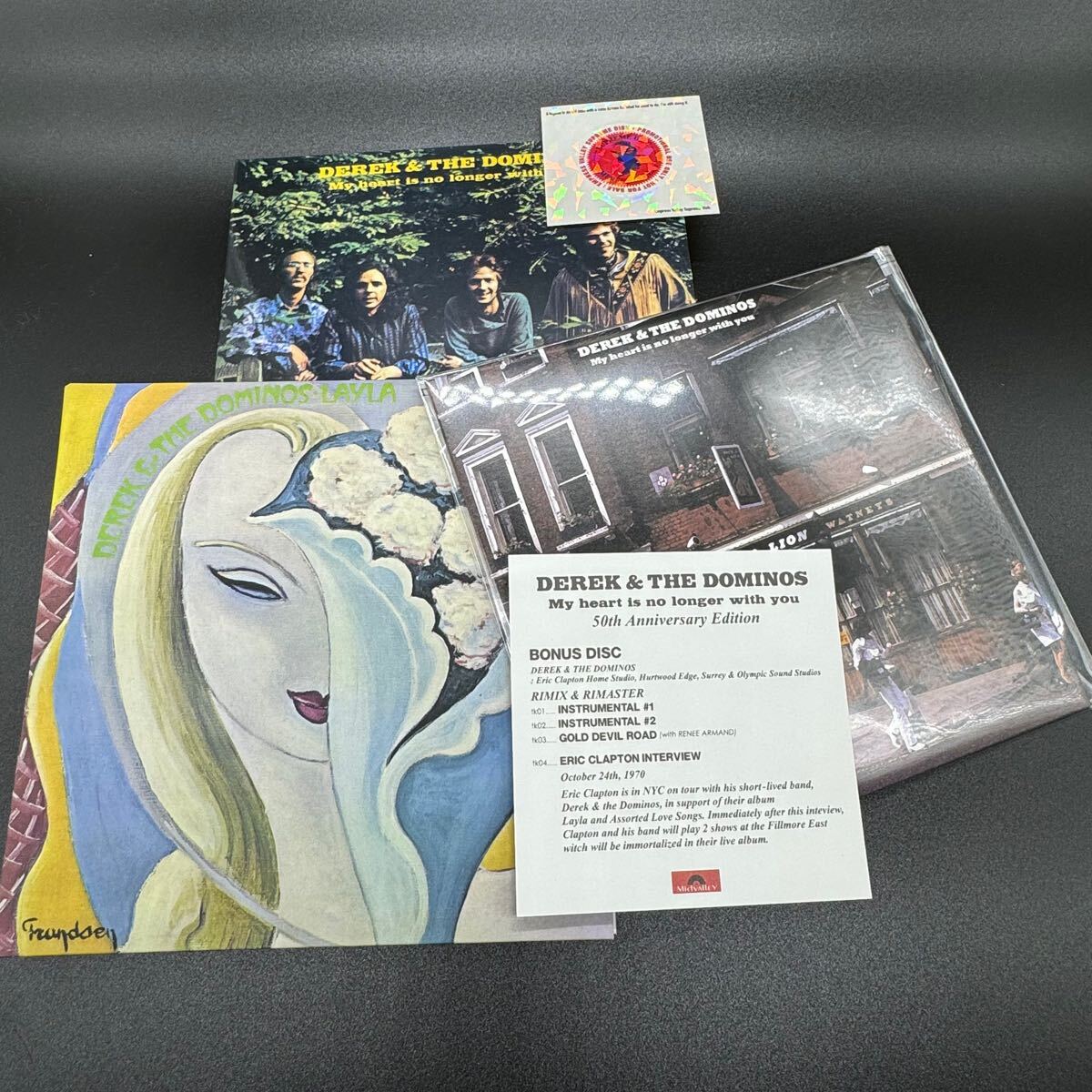 DEREK AND THE DOMINOS / MY HEART IS NO LONGER WITH YOU (10CD BOX COMPLETE SET)