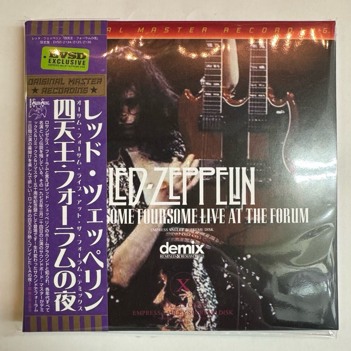 LED ZEPPELIN / AWESOME FOURSOME LIVE AT THE FORUM DEMIX (3CD)