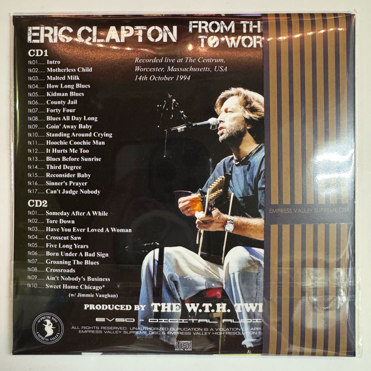 ERIC CLAPTON / FROM THE CRADLE TO WORCHESTER (2CD)