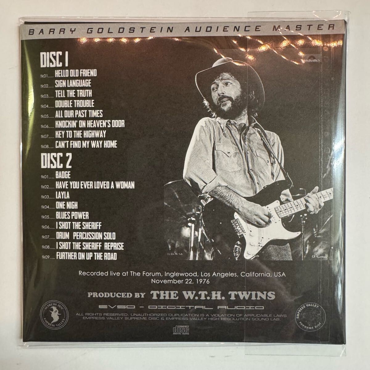 ERIC CLAPTON / COWBOY IN THE FORUM Revisited (2CD+Badge)