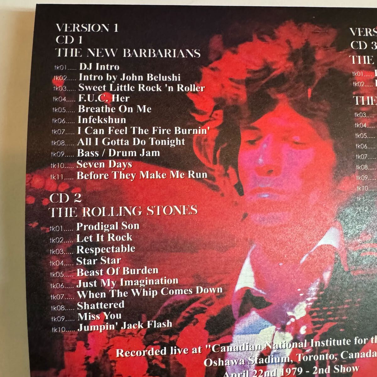 THE NEW BARBARIANS & THE ROLLING STONES / BLIND DATE (3CD)